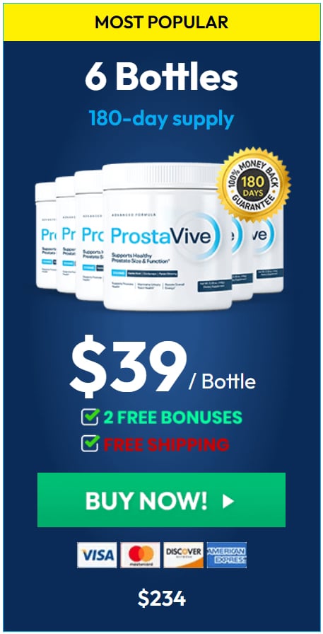 Prostavive 6 bottle