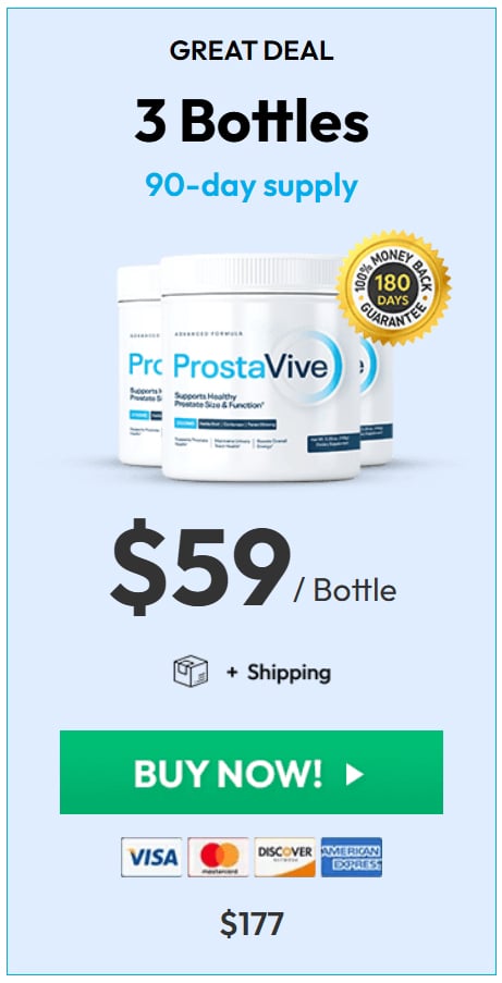 Prostavive 3 bottle